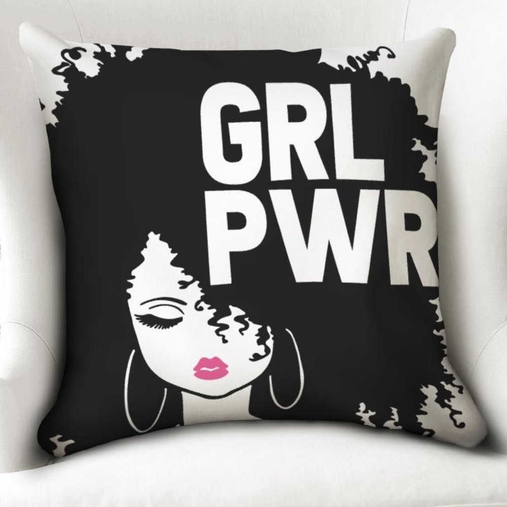 Girl Power Pillow  20"x20"